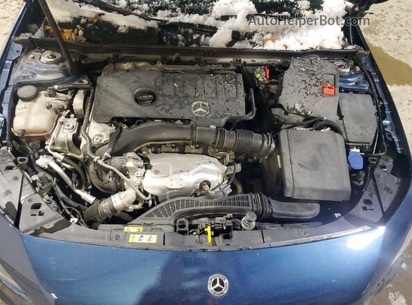 W1K3G4FBXMJ290424 2021 MERCEDES-BENZ A Blue უკანა სალონის ხედი