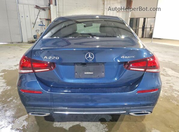 W1K3G4FBXMJ290424 2021 MERCEDES-BENZ A Blue უკანა ხედი