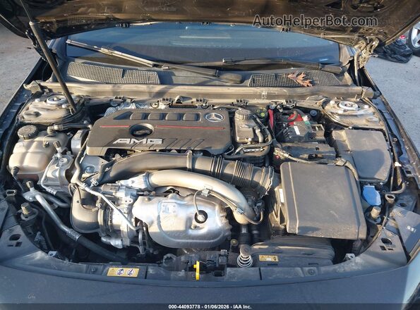 W1K3G5BB0MJ285387 2021 MERCEDES-BENZ AMG A 35 Black Widok z tyłu