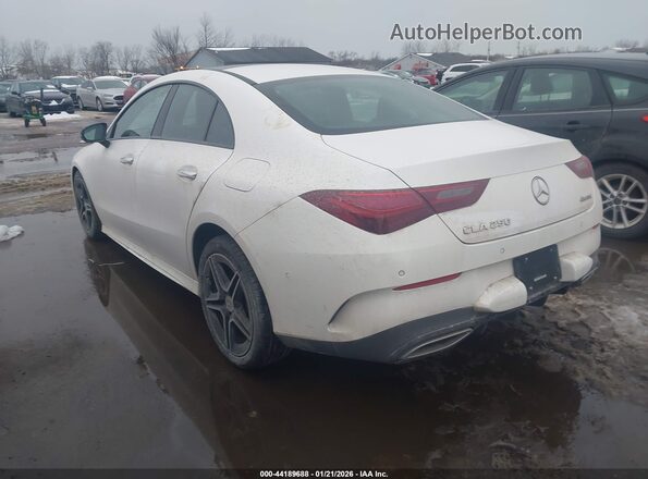 W1K5J4HB0RN472818 2024 MERCEDES-BENZ CLA-CLASS Белый Задняя левая четверть