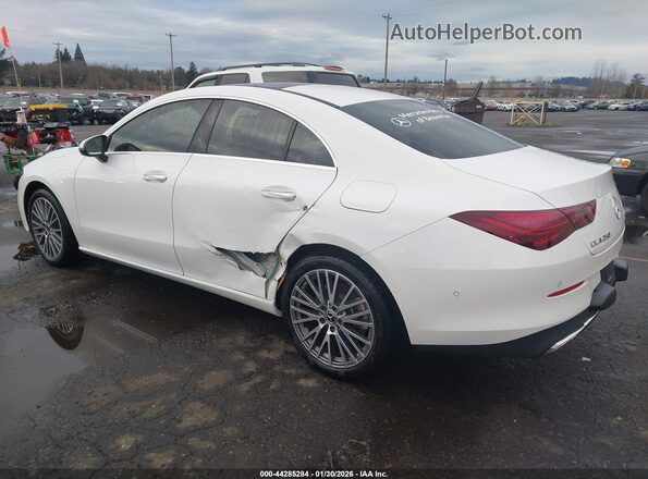 W1K5J4HB2SN504304 2025 MERCEDES-BENZ CLA-CLASS White 