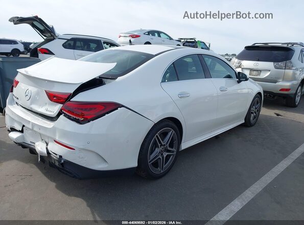 W1K5J4HB3NN314743 2022 MERCEDES-BENZ CLA-CLASS Белый Задняя правая четверть