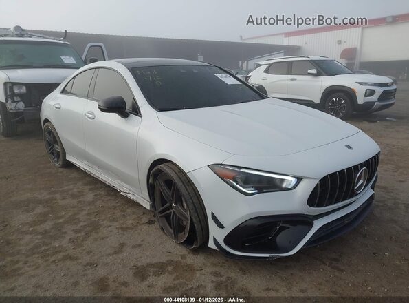 W1K5J5DB7LN082902 2020 MERCEDES-BENZ AMG CLA 45 White Front view