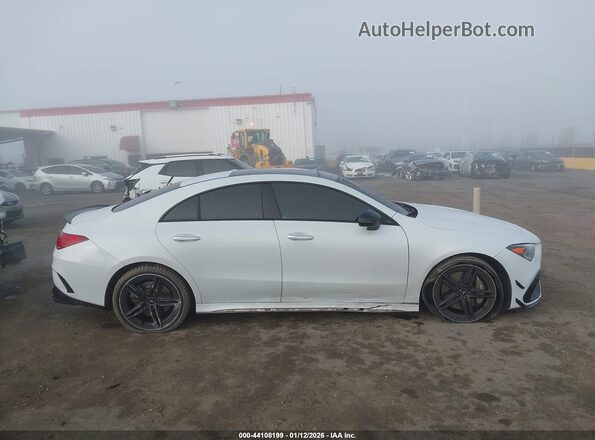 W1K5J5DB7LN082902 2020 MERCEDES-BENZ AMG CLA 45 White Rear interior view