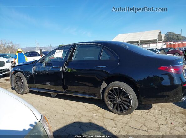 W1K6G6DB3PA170352 2023 MERCEDES-BENZ S-CLASS Black Widok wnętrza z tyłu