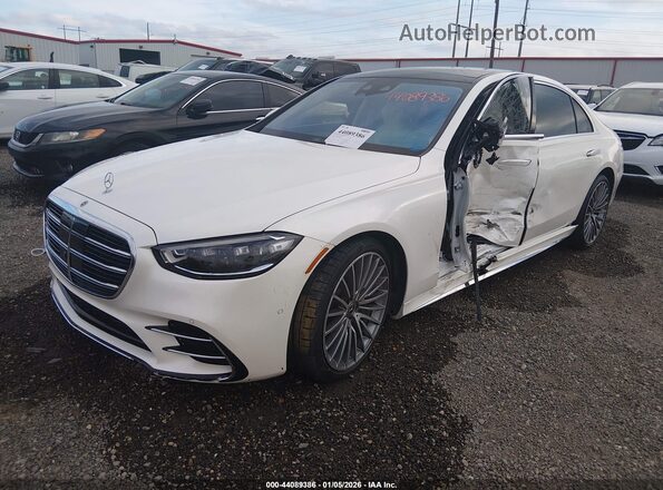 W1K6G6DB5PA189596 2023 MERCEDES-BENZ S-CLASS White Передня ліва чверть