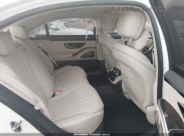 W1K6G6DB5PA189596 2023 MERCEDES-BENZ S-CLASS White Вид наклейки з VIN-кодом