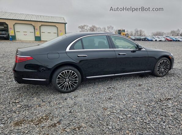 W1K6G6KB0SA337214 2025 MERCEDES-BENZ S Черный Задняя правая четверть