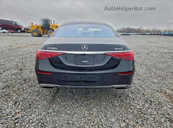 W1K6G6KB0SA337214 2025 MERCEDES-BENZ S Черный Вид сзади