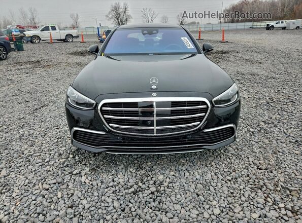 W1K6G6KB0SA337214 2025 MERCEDES-BENZ S Черный Вид спереди