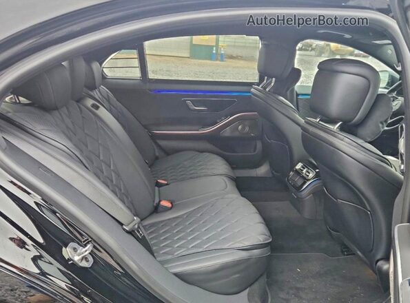 W1K6G6KB0SA337214 2025 MERCEDES-BENZ S Черный Вид задних сидений