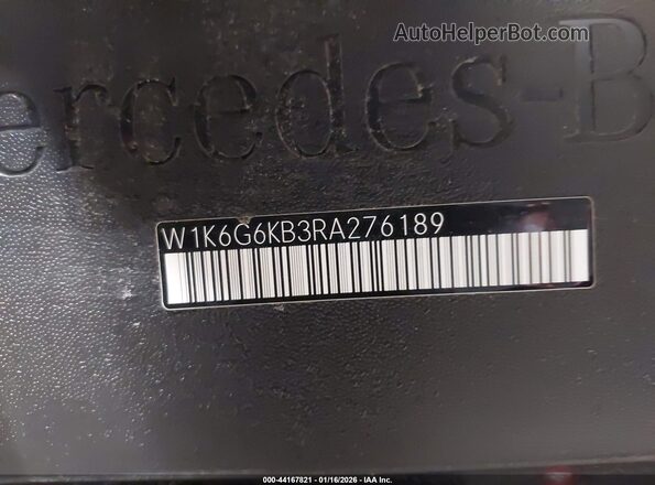 W1K6G6KB3RA276189 2024 MERCEDES-BENZ S-CLASS Черный 