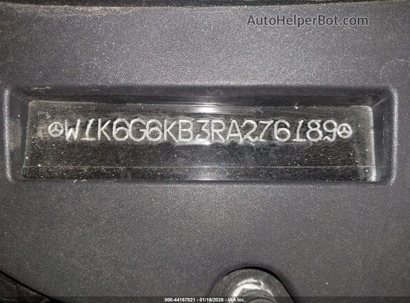 W1K6G6KB3RA276189 2024 MERCEDES-BENZ S-CLASS Черный 