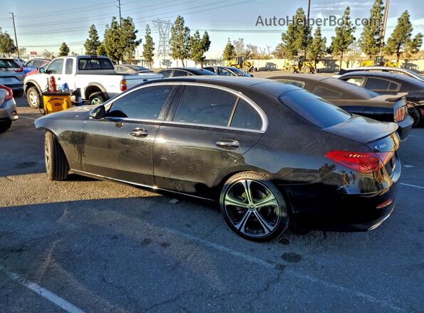 W1KAF4GB2PR098185 2023 MERCEDES-BENZ C Black Задня ліва чверть