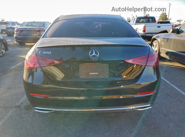 W1KAF4GB2PR098185 2023 MERCEDES-BENZ C Black Вид ззаду