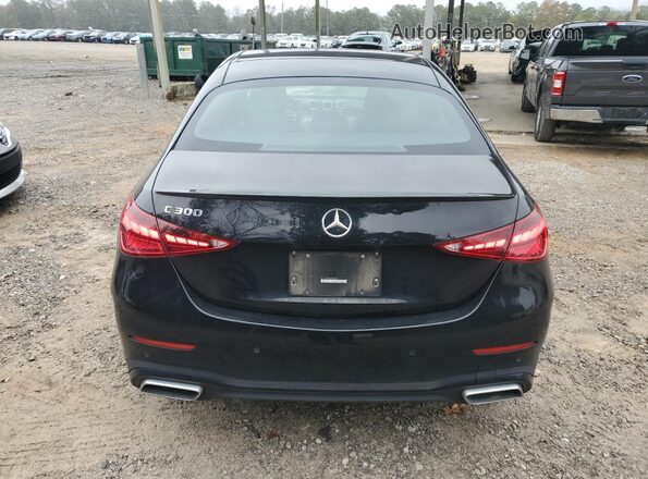 W1KAF4GB2PR104499 2023 MERCEDES-BENZ C Black Widok z tyłu