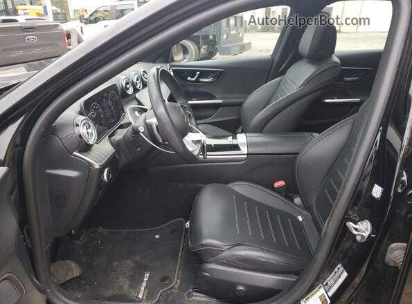 W1KAF4GB2PR104499 2023 MERCEDES-BENZ C Black Widok wnętrza z przodu