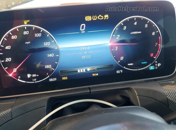 W1KAF4GB2PR138717 2023 MERCEDES-BENZ C Black Widok zestawu wskaźników