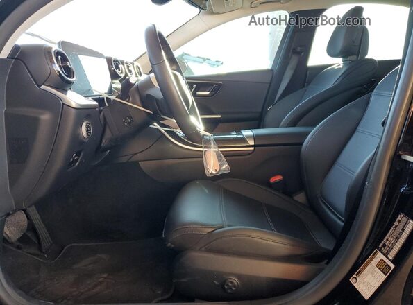 W1KAF4GB2PR138717 2023 MERCEDES-BENZ C Black Widok wnętrza z przodu