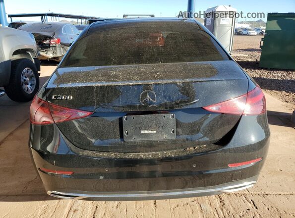 W1KAF4GB2PR138717 2023 MERCEDES-BENZ C Black Widok z tyłu