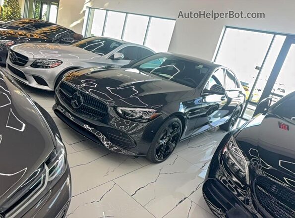 W1KAF4GB3PR076485 2023 MERCEDES-BENZ C-CLASS Gray 