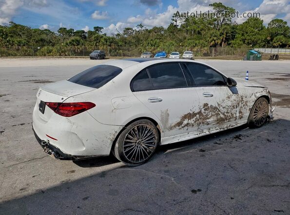 W1KAF4GB3PR137964 2023 MERCEDES-BENZ C White 
