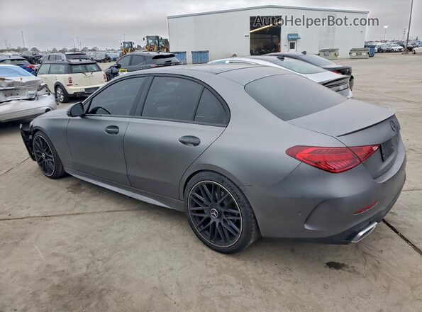 W1KAF4GB4NR067565 2022 MERCEDES-BENZ C Gray Rear left
