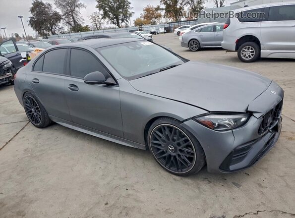 W1KAF4GB4NR067565 2022 MERCEDES-BENZ C Gray Front right