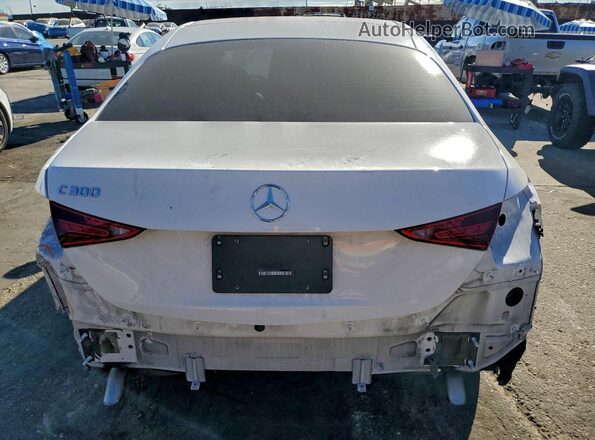 W1KAF4GB7PR084539 2023 MERCEDES-BENZ C Белый Вид сзади