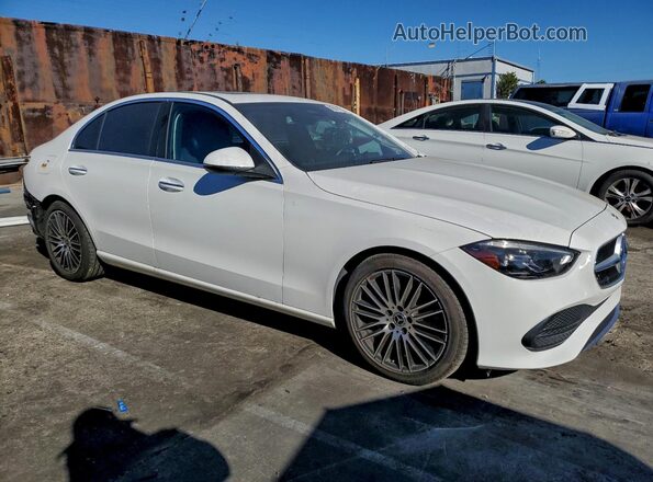W1KAF4GB7PR084539 2023 MERCEDES-BENZ C Белый Передняя правая четверть