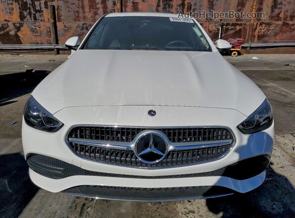 W1KAF4GB7PR084539 2023 MERCEDES-BENZ C Белый Вид спереди