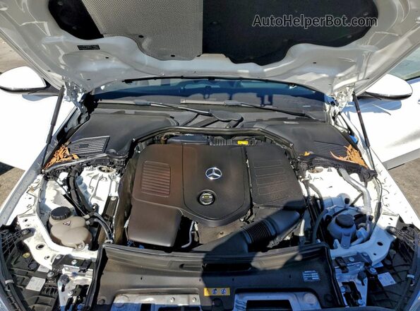 W1KAF4GB7PR084539 2023 MERCEDES-BENZ C Белый Вид задней части салона