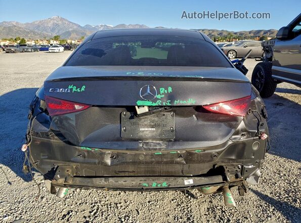 W1KAF4GB8PR147115 2023 MERCEDES-BENZ C Black Rear view