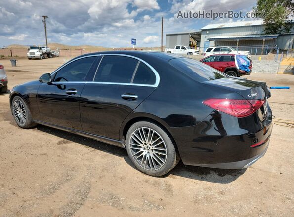 W1KAF4GB9NR010357 2022 MERCEDES-BENZ C Black უკანა მარცხენა