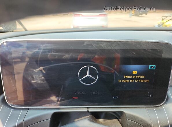 W1KAF4GB9NR010357 2022 MERCEDES-BENZ C Black ხელსაწყოთა პანელის ხედი