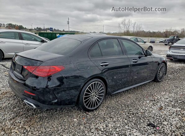 W1KAF4GB9PR078404 2023 MERCEDES-BENZ C Черный Задняя правая четверть