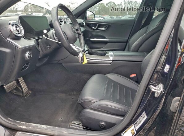 W1KAF4GB9PR078404 2023 MERCEDES-BENZ C Черный Вид салона спереди