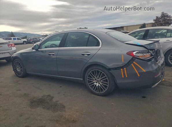W1KAF4GB9PR100935 2023 MERCEDES-BENZ C Gray Trasero izquierdo