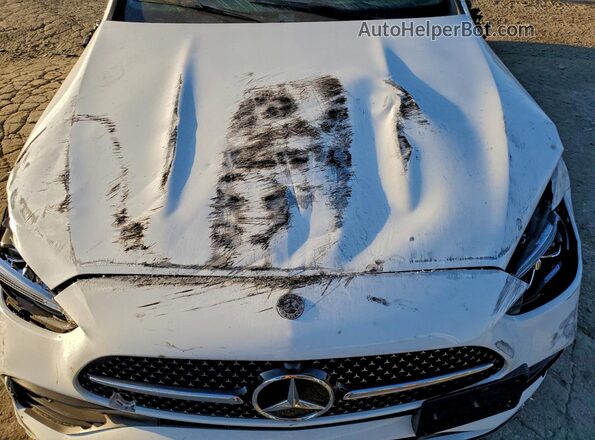 W1KAF4GBXPR072062 2023 MERCEDES-BENZ C White Vista interior trasera