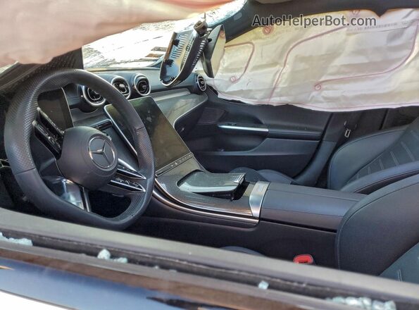 W1KAF4GBXPR072062 2023 MERCEDES-BENZ C White Vista interior delantera