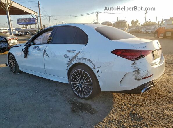W1KAF4GBXPR072062 2023 MERCEDES-BENZ C White Trasero izquierdo