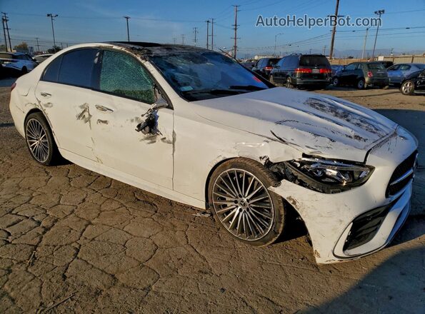 W1KAF4GBXPR072062 2023 MERCEDES-BENZ C White Delantero derecho