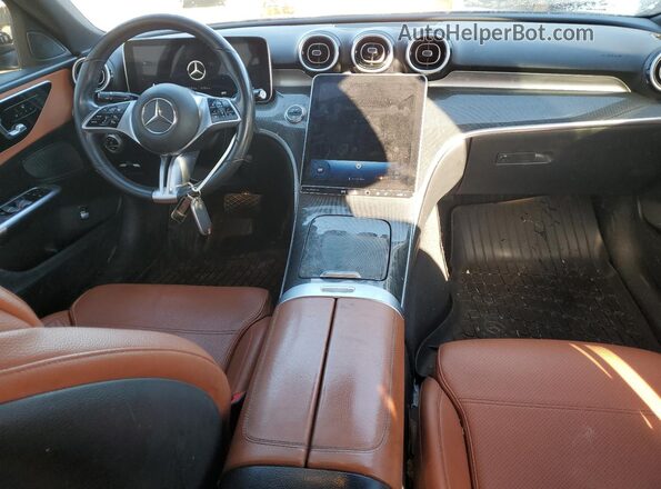 W1KAF4HB1NR051225 2022 MERCEDES-BENZ C Черный Вид панели приборов