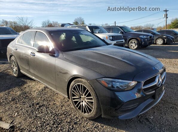 W1KAF4HB1NR051225 2022 MERCEDES-BENZ C Черный Передняя правая четверть