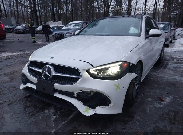 W1KAF4HB1PR148802 2023 MERCEDES-BENZ C-CLASS White Widok z przodu