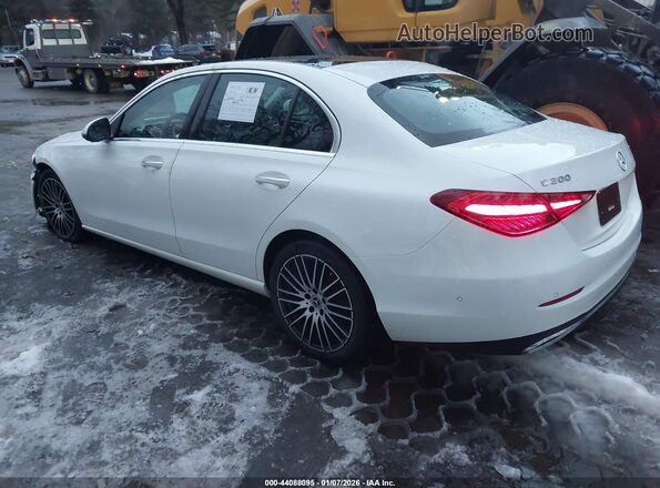 W1KAF4HB1PR148802 2023 MERCEDES-BENZ C-CLASS White Tył lewy