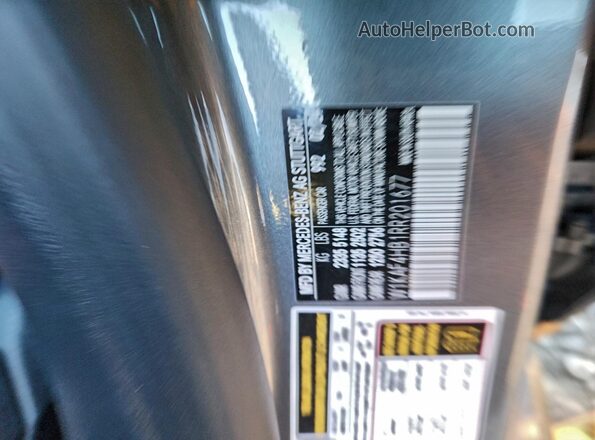 W1KAF4HB1RR201677 2024 MERCEDES-BENZ C Серый 