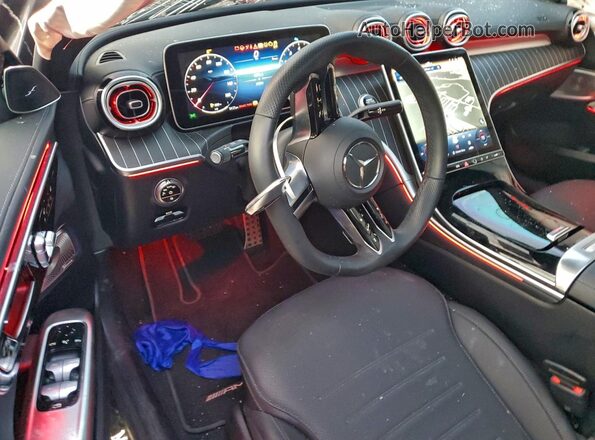 W1KAF4HB1SR292715 2025 MERCEDES-BENZ C Серебряный Вид панели приборов