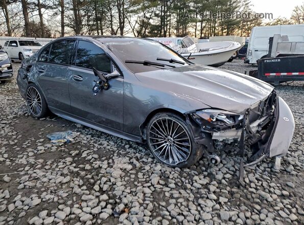 W1KAF4HB1SR292715 2025 MERCEDES-BENZ C Серебряный Передняя правая четверть