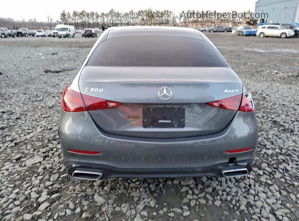 W1KAF4HB1SR292715 2025 MERCEDES-BENZ C Серебряный Вид сзади